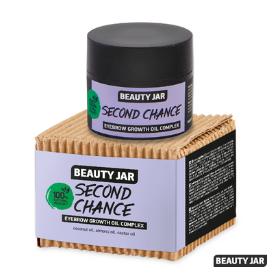 Beauty Jar Комплекс масел для роста бровей Second Chance 15 мл
