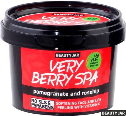 Beauty Jar Пилинг для лица и губ Very Berry Spa 120 гр