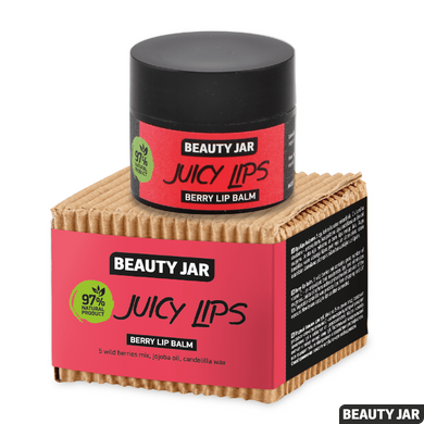 Beauty Jar Ягодный бальзам для губ Juicy Lips 15 мл