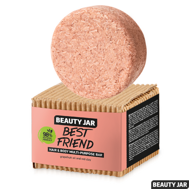 Beauty Jar Твердый шампунь-мыло для волос и тела Best Friend 65 гр