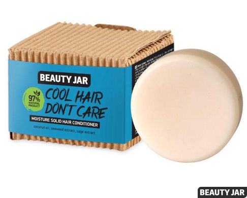 Beauty Jar Твердый кондиционер для волос Cool Hair Don't Care 60 г
