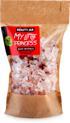 BEAUTY JAR Заспокійливі кристали для ванни з пелюстками троянд My little princess, 600 г